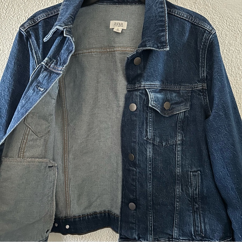 a.n.a A New Approach Denim Jean Jacket in Women’s XL - Picture 5 of 6